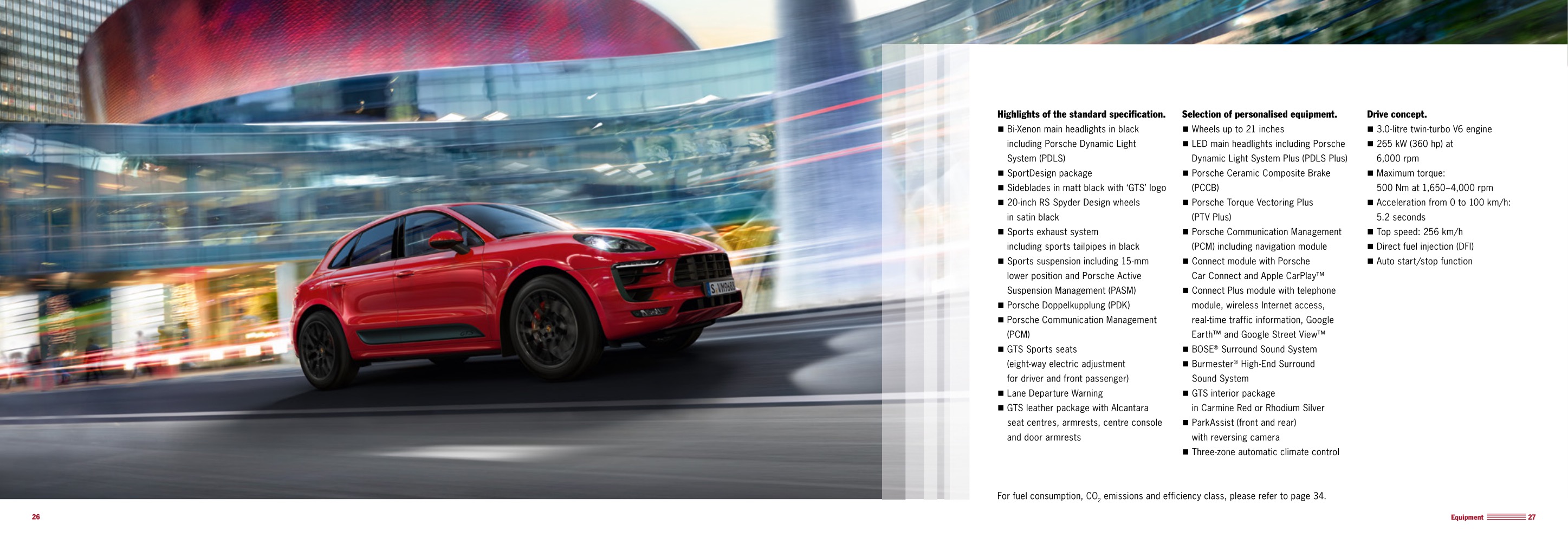 2016 Porsche Macan GTS Brochure Page 17